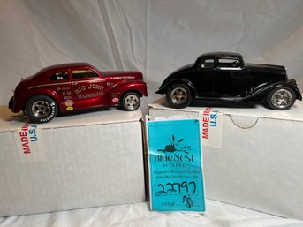 R1 Two Design Studio Die Cast Model Cars 1941 Willys Big John Mazmanian  And 1941 Willys KS Pittman