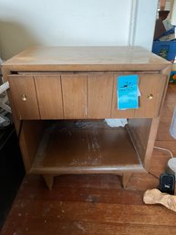 #2 Kroehler Nightstand/Side Table Mid Century Style 24in X  20.75in X  15in. Part Of Set With Dresser And