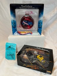 R1 Hot Wheels Holiday Decoration In Original Packaging And Hot Wheels  American Graffiti Cars In Original Pack