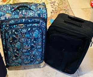 RM11 Lot Of Two Luggage And Clothes Protective Hanger
