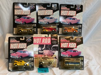R1 Six Racing Champions Hot Rod Collectible Small Cars In Original Packaging