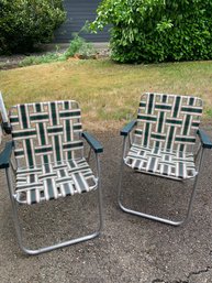 2 Rio Backyard Collection Folding Chairs