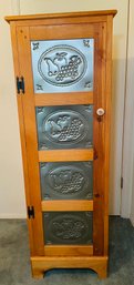 R9 Handcrafted Wood And Metal Storage Cabinet Lily Pond Woodworks 1997