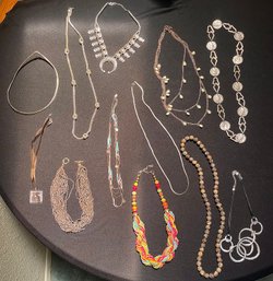 R2 Variety Of Costume Jewelry To Include 12 Necklaces