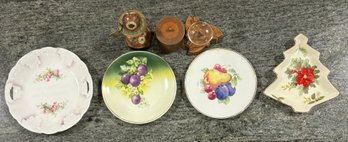 China Lot To Include Dishes Marked Ravagia, Three Crown From Germany, J.K Decor Bavaria, And Mikasa, And Quick