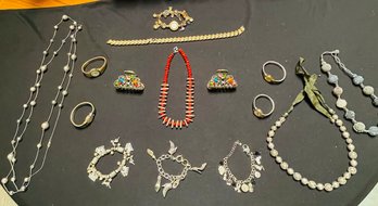 R2 Costume Jewelry To Include Necklaces, Bracelets, Charm Bracelets, Watches
