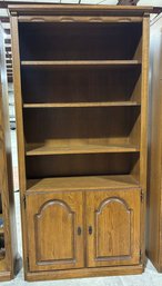 Bookshelf With Bottom Cabinets Marked Made In Belgium