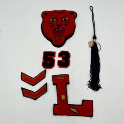 CK Cougars 1953 Vintage Letterman Accessories, 1988 Graduation Tassel