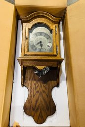 Vintage Hermle Wall Clock With Pendulum And Weights