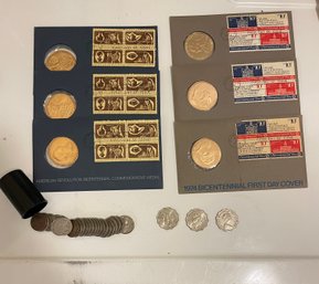 1974 Bicentennial Coins, American Revolution Bicentennial Coins, Queen Elizabeth Hong Kong Coins, Coins