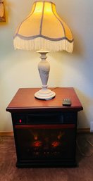 R10 Twin Star Infrared Heater And Vintage Style Lamp