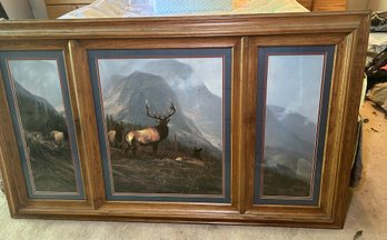 R11 Elk Painting, Unidentified Artist And Title