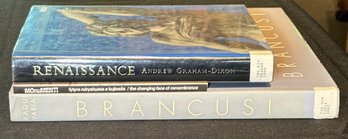 R2 Brancusi By Radu Varia, BBCs Renaissance By Andrew Graham-Dixon, And MOnuMENTI Coffee Table Books