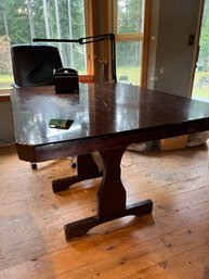 R2 Dining Table  Top 36in X 48in X 30in   Includes Desk LED Light, Remote Holder
