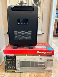 R3 Honeywell Air Filter Window Fan And Electric Infrared Heater