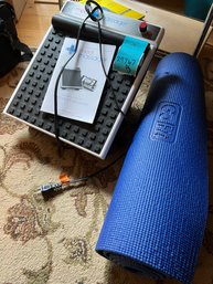 R2 Med Massager And Go Fit Yoga/exercise Mat. Back Scratcher