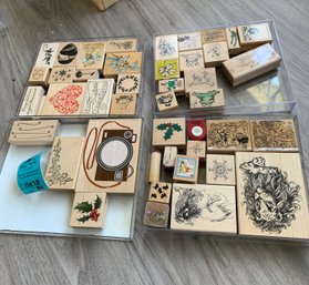 Assorted Rubber Stamps, Rubber Animal Stamps