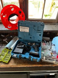 R0 Hercules 20v Cordless Drill/Driver Kit, Orange Electrical Storage Wheel, Ryobi Driving Kit, Hardware