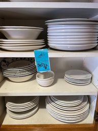 R3 Dinnerware Collection. Plates And Bowls.