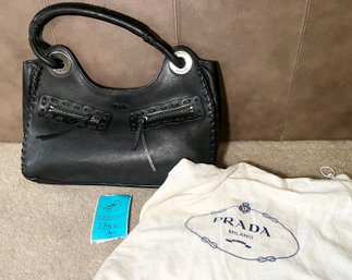 R6 Prada Handbag With Duster Bag - Not Checked For Authenticity