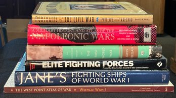 R2 War And History Themed Books To Include: A Military History And Atlas Of The Napoleonic Wars, JANES