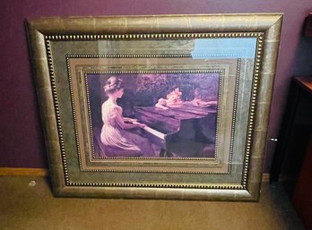 R5 Professionally Framed Lithograph Art  Songs Of Childhood By Unknown Artist