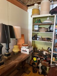 Lamps, Lightbulbs, Lampshades, And  Lamp Parts