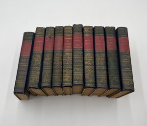 Set Of Ten Art-Type Edition The World's Popular Classics Vintage Books (No Year)