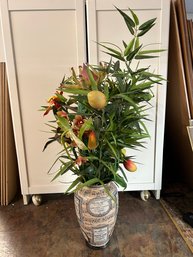 R4 Decorative Flowers With Music Themed Flower Vase