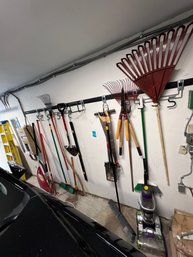 Yard Tools: Rakes, Shovels, Weasel Claw, Clippers, Brooms, Bissel Pet Pro Vacuum