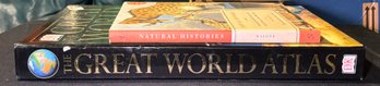 R2 The Great World Atlas And Natural Histories Books Lot