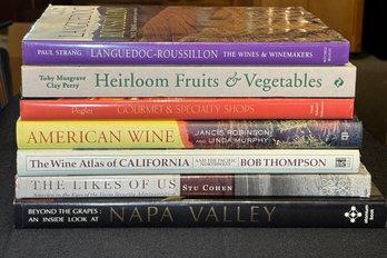 R2 Food, Farm, And Wine Themed Book Lot