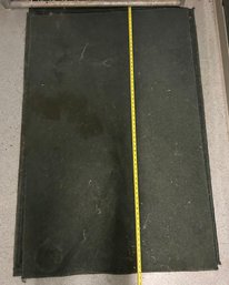 R11 Five Green Area Mats Measuring 60 In Long X 38 In Wide