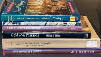 R2 History And Geography Themed Book Lot To Include Atlas Of The Historical Geography Of The United States