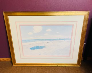 R5 Professionally Framed Lithograph Print, Untitled, Unknown Artist