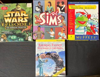 R2 Big Lot Of Empty Vintage Computer Game Boxes