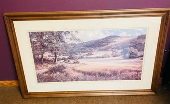 Rm5 Professionally Framed Lithograph Print, Untitled, Artist Is Dunnatt