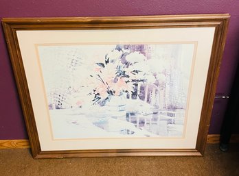 R5 Professionally Framed Lithograph Print, 'Morning Nap', By Marilyn Simondale