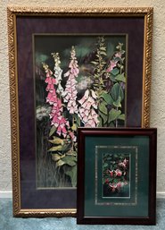 R2 Two Marie Powell Artworks, Both Framed And Signed