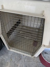 RM00 Large Dog Crate, Dog Bowl