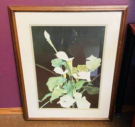 R4 Professionally Framed Lithograph, Untitled, Unsigned