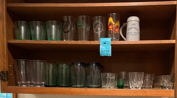 R3 Glassware, Mugs, Mug Hanger.  Bialetti Coffee Maker, Green Bubble Glass, Shatterproof Drinkware, Beer Glass