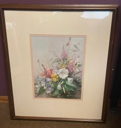 R4 Professionally Framed Lithograph, Untitled - Vernon Ward