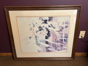 R5 Marilyn Simandle Painting/Lithograph, Title Is Unknown Frame Dimensions: 37 1/2in L X 31 12in W In Frame D