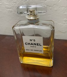 RM9 Chanel No. 5 Perfume In Glass Bottle (1/4 Bottle Left), Chanel No. 5 Purse Spray With 2 Refills Set