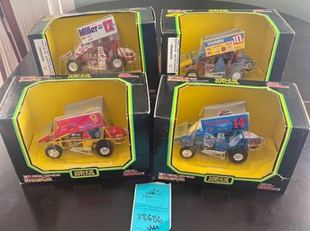 R1 Racing Champions World Of Outlaws Die-cast Sprint Car, Lot Of Four