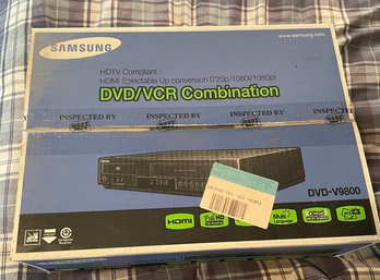 Unopened Samsung DVD/VCR Combination DVD-V9800