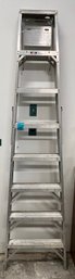 RS1 Aluminum 8ft Ladder With Platform