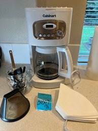 R3 Cuisinart Coffee Maker, Mug And Coffee Scoops