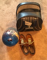 RM 5 Brunswick Bowling Ball And Shoes